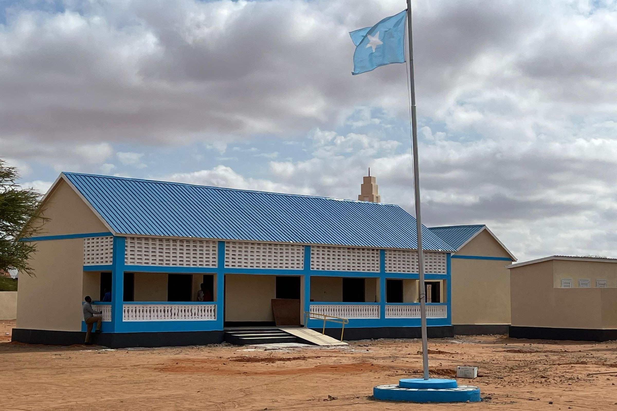 The newly constructed Daryeel Primary School